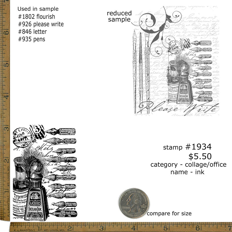 #1934 - Ink - Collage/Office